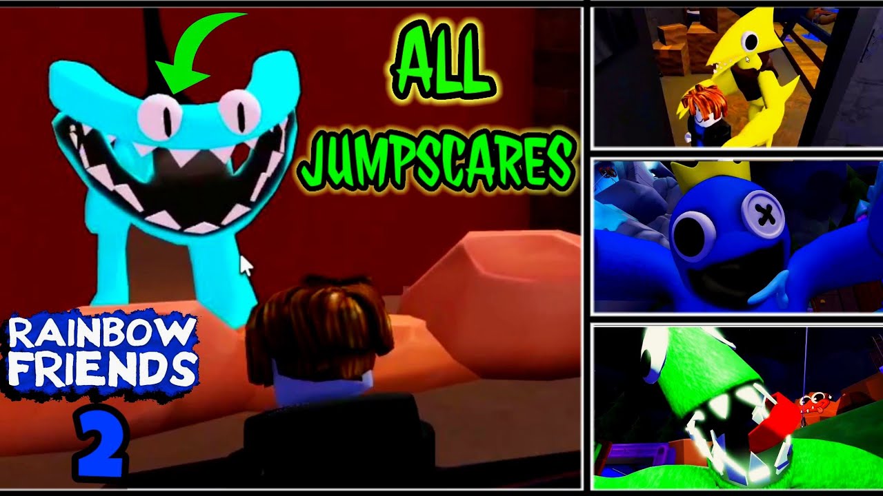 Green Jumpscare [Rainbow Friends Chapter 2] 