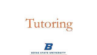 Tutoring