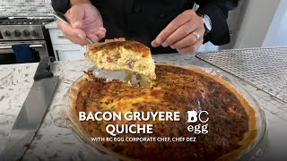 Brightside Bacon Gruyere Quiche with Chef Dez