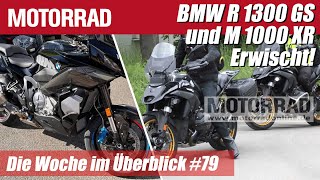 Erwischt! BMW R 1300 GS und M 1000 XR Erlkönig - MOTORRAD Die Woche im Überblick #79