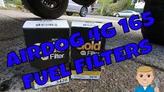 AirDog filters and oil change DONE!!!!