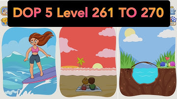 Dop 5 Level 261 to 270 /Dop 5 Android Ios Gaming  /Dop 5 Answers  solutions