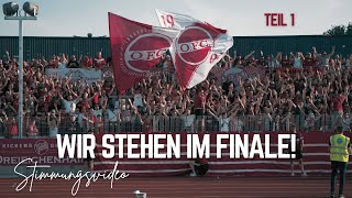 OFC-FANS SCHREIEN IHR TEAM INS FINALE! STIMMUNGSVIDEO TEIL 1 (BAROCKSTADT FULDA - KICKERS OFFENBACH)