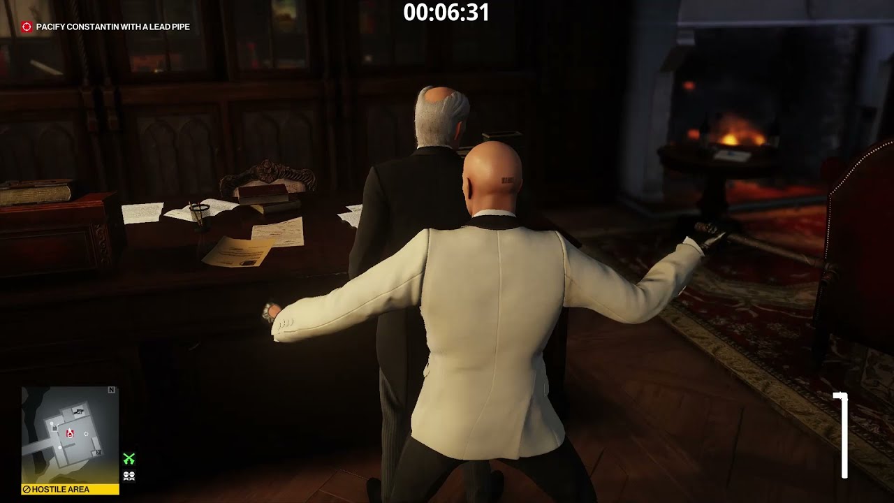 Hitman 3 - Isle of Sgàil The Scarlett Deceit Escalation All Levels SASO