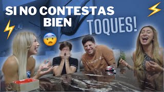 SI NO CONTESTAS BIEN…TOQUES! 😂😨 | Hermanas JM