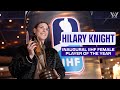 Hilary Knight accepts Inaugural IIHF Female Player of the Year Award