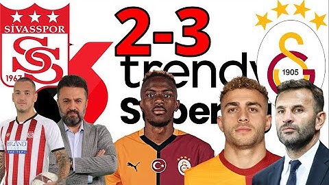REZİL HAKEM + MÜTHİŞ MÜCADELE SİVASSPOR 2-3 GALATASARAY #galatasaray  #sivasspor