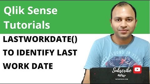 Qlik Sense Last work date function to identify the last working date