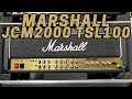 Marshall jcm2000 tsl100  killer amp from clean to chug