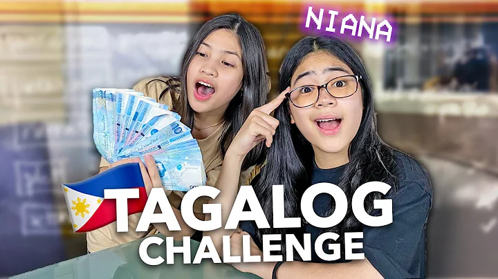 TAGALOG CHALLENGE part 2 with NIANA (cash prize ay...