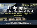 Where to stay in glacier national park lodges motor inns  offsite hotels