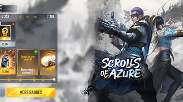 SCROLLS OF AZURE ELITE PASS SEASON 47 | Free fire