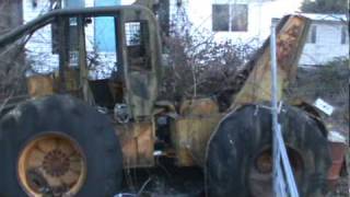 John Deere 740 log skidder