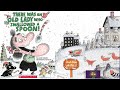 There was an old lady who swallowed a spoon  christmas books read aloud  bedtime stories  rhyming