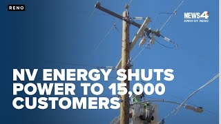 Thousands of NV Energy customers still without power as winds die down
