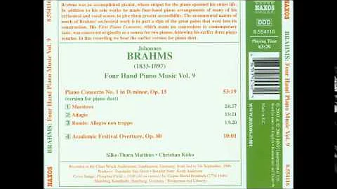 Brahms - Academic Festival Overture op. 80 (piano ...