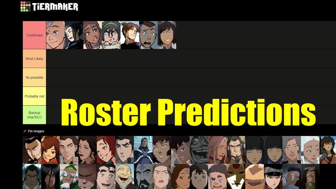 Avatar Legends: The Fighting Game ROSTER PREDICTIONS - YouTube