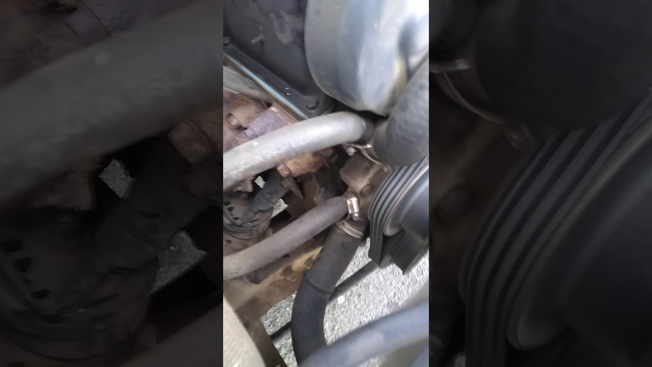 Ford Ranger 1987 Leaking Antifreeze Hose Youtube