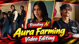 Trending AURA Farming Reels Editing Tutorial | Instagram Viral Study Group K Drama Ai Video Editing screenshot 5