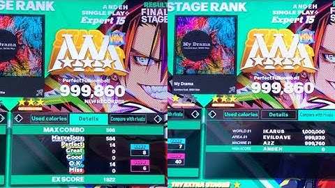 [DDR WORLD] My Drama (ESP-15) 999,860 PFC