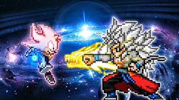 Sonic Black V2 (all form) (New) VS Xeno Goku V2 (all form) in Jump Force Mugen