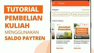 Tutorial pembelian kuliah menggunakan saldo payTren screenshot 3