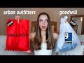 $100 Challenge: Urban Outfitters vs Thrifted!