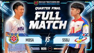 SSBJ vs MBSA | Quarter Final | Shah Alam Road to Sukma 2026 Volleyball Championship