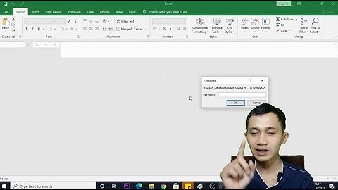 Data Excel Kamu Sering di Edit Orang?????    Begini Cara Memberi Password di Microsoft Excel