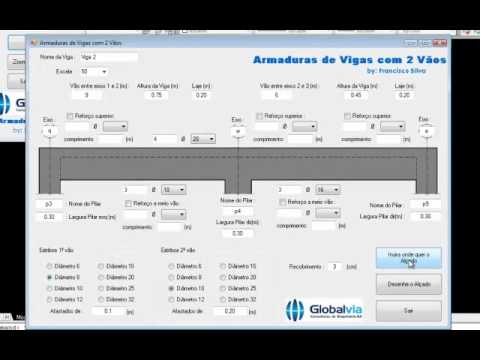 Rotina em VB.net para Autocad - Alçado Vigas