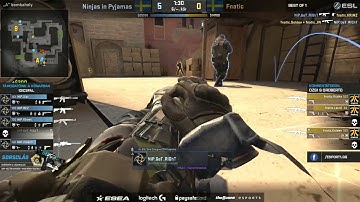 ESL PRO LEAGUE S6 @ fnatic vs. NiP - Mirage (első pálya)