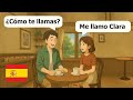 10 Short Spanish Conversations for Introductions (A1-A2) | Spanish Dialogues for Introductions
