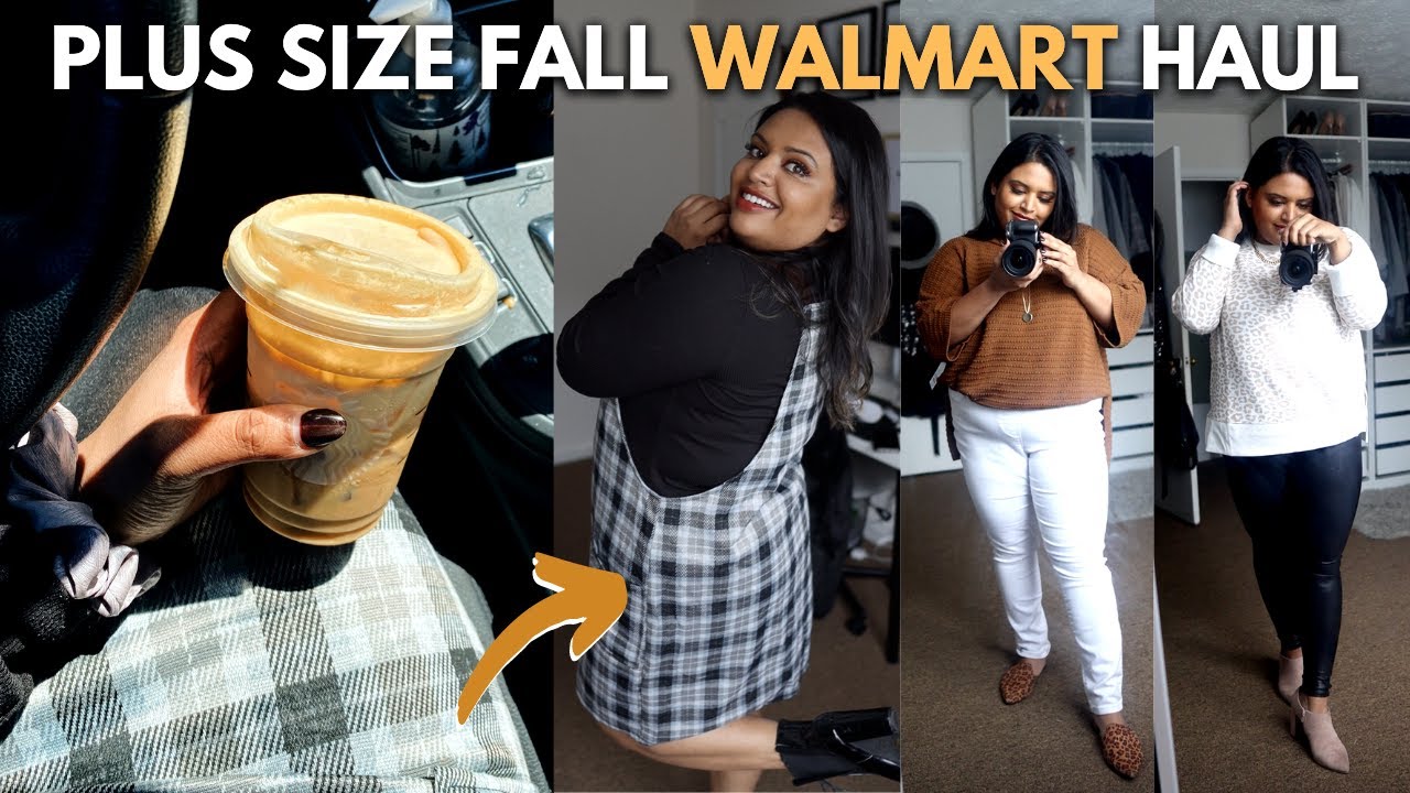 NEW FALL WALMART HAUL - APPLE SHAPED PLUS SIZE FASHION