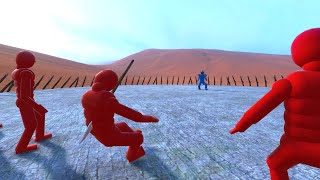 Active Ragdoll Physics & NPC Wars #1