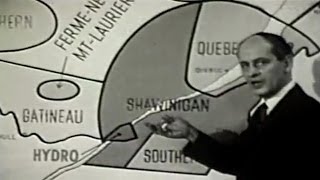 René Lévesque - Nationalisation de l'électricité au Québec (1962)