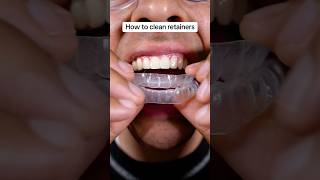 How to actually clean your retainer 😳