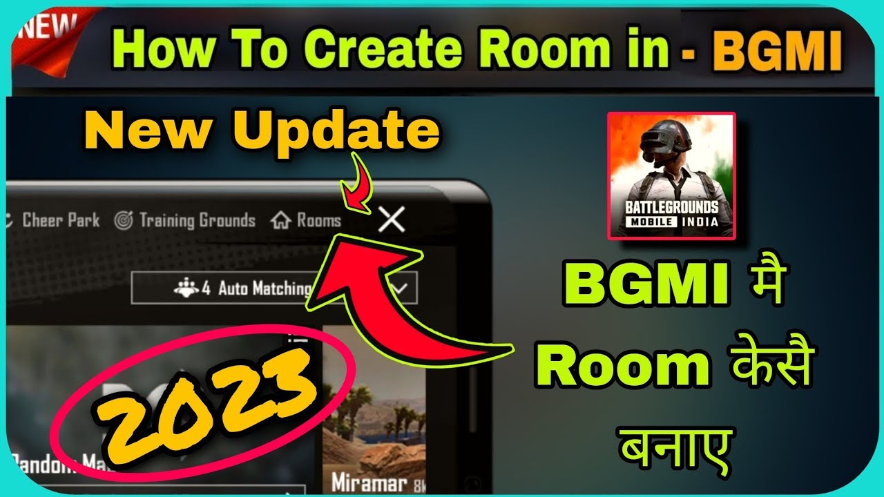 how-to-create-room-in-bgmi-bgmi-room-youtube
