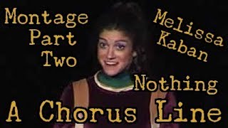 Montage Part Two - Nothing - A Chorus Line - Melissa Kaban - Mystic Vision Players 2004