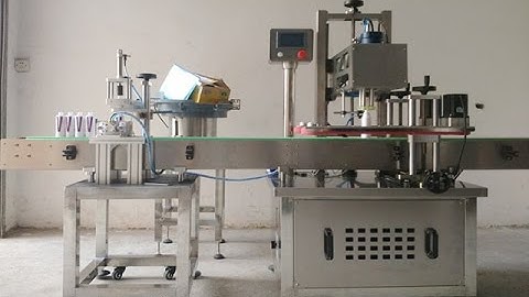 inline screw capping machine automatic spindle capper for small big bottles укупорки бутылок машины