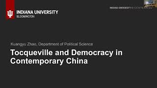 11/11/2022 Tocqueville Lecture Series - Olivier Zunz & Richard Boyd