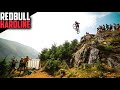 FULL RUNS AND CRASHES ON THE INSANE RED BULL HARDLINE RACE COURSE!!