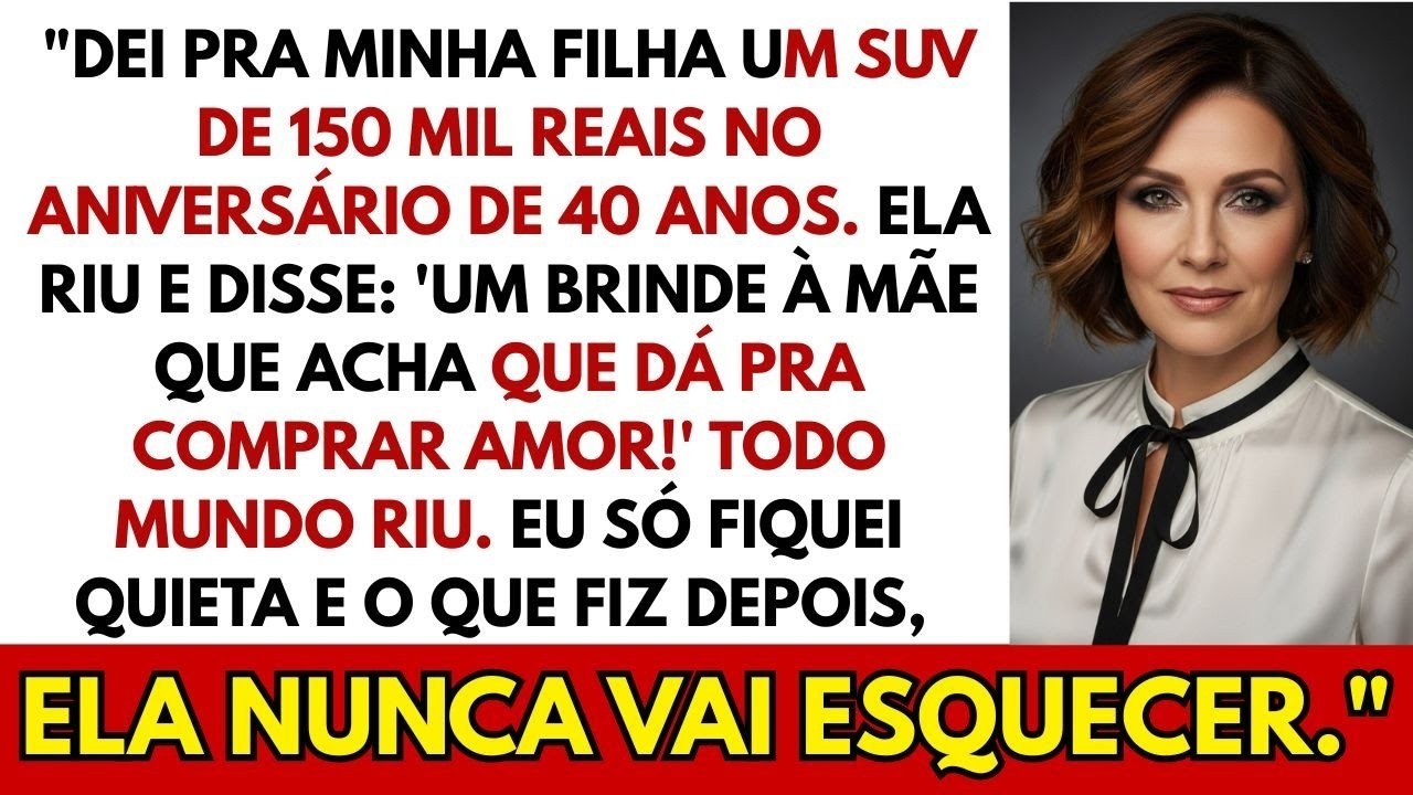 Dei um carro de 150 mil reais pra minha filha, e ela me fez passar vergonha!