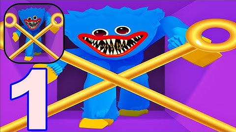 Squid Pin - Gameplay Walkthrough Part All Levels 99-110 (Android,iOS) Squid Pin 3D Huggy Walkthrough