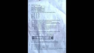 SSLC PUBLIC EXAM CHEMISTRY QUESTION PAPER 2026 #sslc #chemistry #answerkey #2026 #questionpaper