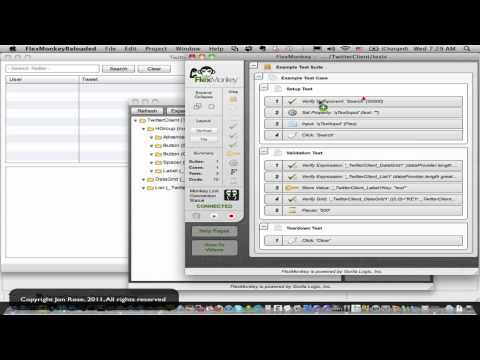 FlexMonkey Reloaded: Debugging Issues