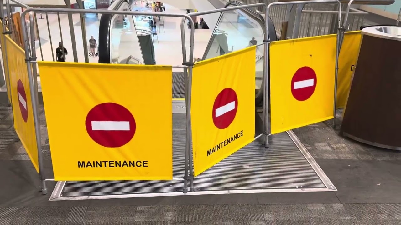 Epic Fail Schindler escalators near Macy’s Lakeline Mall Cedar Park, TX