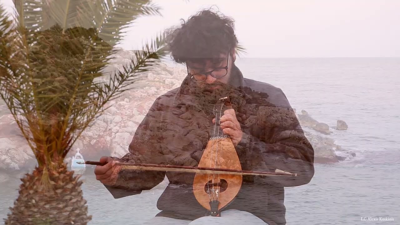 Κρητική λύρα τύπου Αμπντούλ Καλημεράκη κατασκευή Μάνος Λαντζανάκης