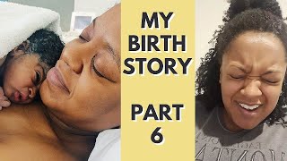 My Birth Story: RUSHED TO THE OPERATING ROOM! First Baby at 41 - Part 6 | THE CURLY CLOSET