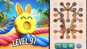 🏅 TWISTED TANGLE 🤪 Level 97 🧩 Gameplay Walkthrough