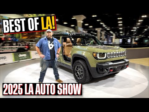 The BEST And WORST New Cars At The 2025 LA Auto Show